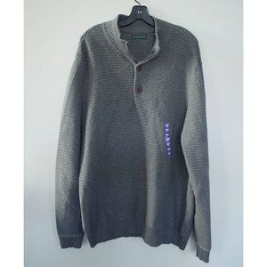 NWT Men's Waffle Knit Pullover Shirt